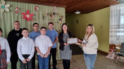 Дарение от кампанията: Деца помагат на деца - ОУ Йордан Йовков - град Каварна